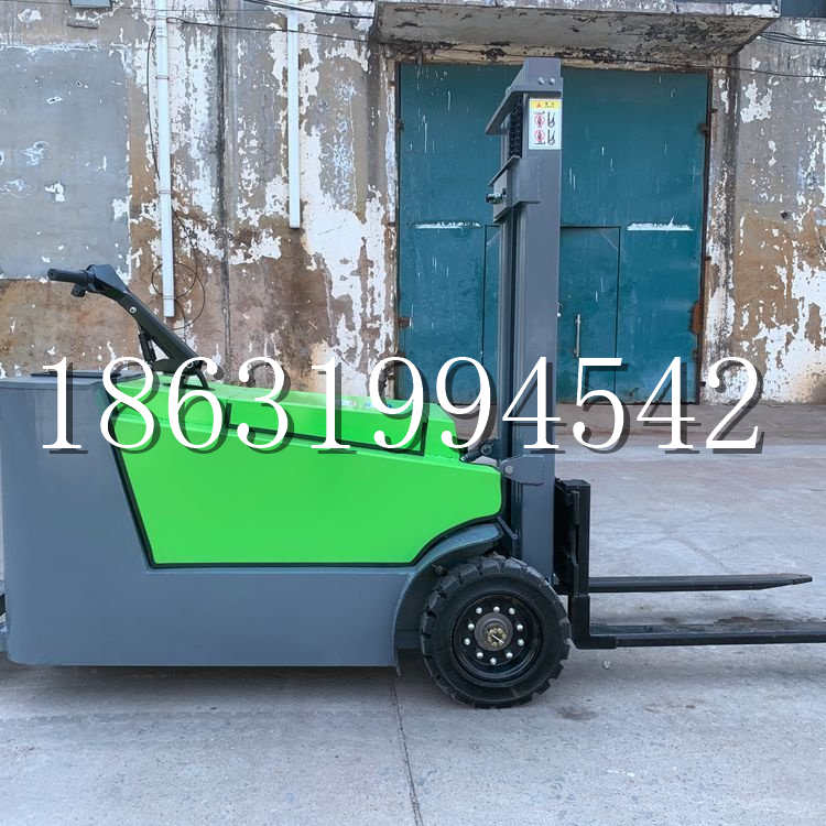 平江县小型电动叉车1吨2吨步行站驾式电瓶堆高充电装卸车液压升降车铲车